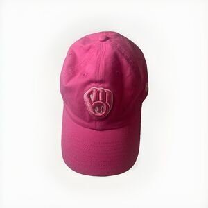 Milwaukee Brewers Baseball Cap Pink Women